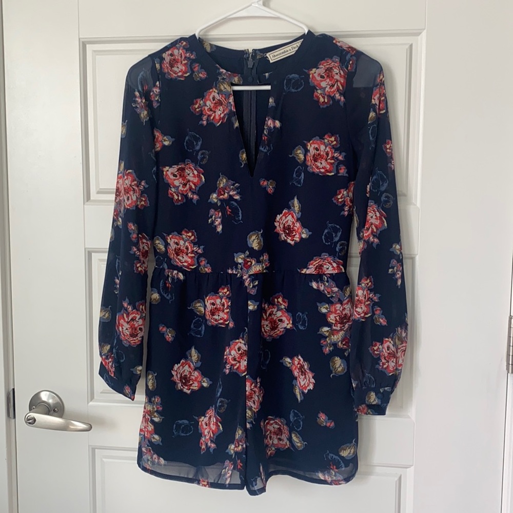 Abercromie & Fitch floral romper
